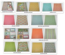 LOTE GRÁFICO BOÊMIO BAZAR 45 12x12 ADESIVO PAPEL CARTOLINA DESIGNER DUPLA FACE comprar usado  Enviando para Brazil