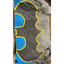 Caixa aberta - Cobertor micro raschel de pelúcia logotipo Batman para crianças, duplo/completo (62 x 90)" comprar usado  Enviando para Brazil