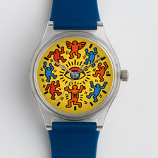 Relógio de pulso Keith Haring Jean Michel Basquiat BANKSY EYE Pop Art presente comprar usado  Enviando para Brazil