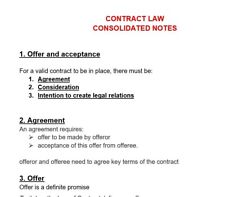 law contract for sale  UK