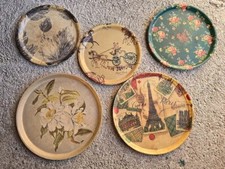 Lot plateaux ronds d'occasion  Servian