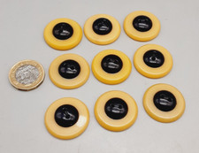 Vintage yellow black for sale  HALSTEAD