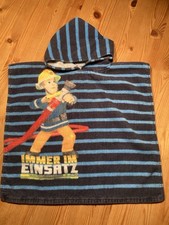 Badeponcho jungen feuerwehrman gebraucht kaufen  Gau-Algesheim