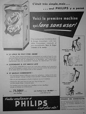 1955 philips advertisement d'occasion  Expédié en Belgium