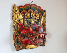 Balinesische polychrom handbem gebraucht kaufen  Filderstadt