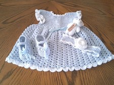 Months cotton crocheted for sale  GREAT YARMOUTH