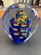 Large glass tropical for sale  Saint Clair