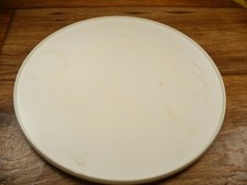 Suporte de especiarias vintage Rubbermaid Lazy Susan toca-discos 10,5" branco, usado comprar usado  Enviando para Brazil