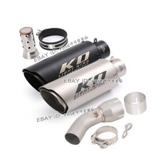 Silenciadores 51 mm tubo médio escape motocicleta Kawasaki Ninja650 Z650 2023-2025 comprar usado  Enviando para Brazil