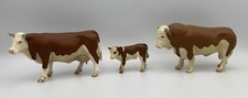 Figuras Schleich FLECKVIEH FAMILY Bull Bezerro Vaca Marrom e Branco 13138 13132 13134 comprar usado  Enviando para Brazil