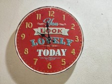 Orologio parete vintage usato  Bologna