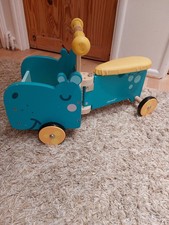 Janod wooden hippo for sale  LONDON