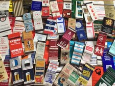 Matchbook covers 100 for sale  STOWMARKET