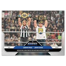 2025 WWE Topps Now #59 Logan Paul John Cena - Megastars Join Forces PRÉ-ENCOMENDA comprar usado  Enviando para Brazil