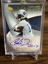 2007 coleção requintada autógrafos RC #67 Chris Davis 133/150 Tennessee Titans comprar usado  Enviando para Brazil