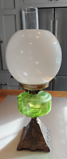 Vintage brass green for sale  ILKLEY