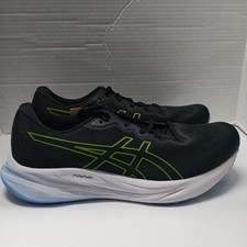 Tênis esportivo ASICS GEL-Pulse 15 masculino corrida preto/limão tamanho 11 comprar usado  Enviando para Brazil
