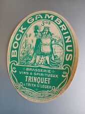 étiquette biere brasserie d'occasion  Beuvry