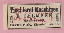 Berlin werbung 1908 gebraucht kaufen  Leipzig