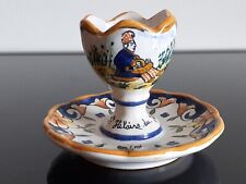 Coquetier céramique décor d'occasion  Plénée-Jugon