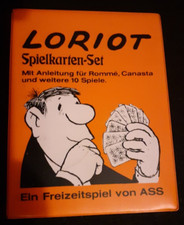 Loriot spielkarten set gebraucht kaufen  Duisburg