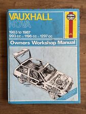 Haynes manual vauxhall for sale  PRESCOT