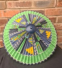Vintage pleated uplighter for sale  BRADFORD