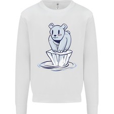 Sweatshirt enfant ours d'occasion  Expédié en France