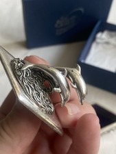 Silver scenes trinket for sale  CROWBOROUGH