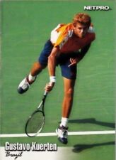 Cartão de tênis Gustavo Kuerten 2003 NetPro ATP Tour #95 IMPRESSÃO CURTA quase em perfeito estado + comprar usado  Enviando para Brazil