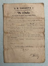 Decreto gran maestro usato  Fiscaglia