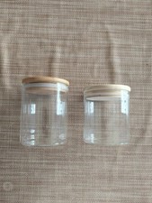 Glas vorratsbehälter holzdeck gebraucht kaufen  Scheibenhardt