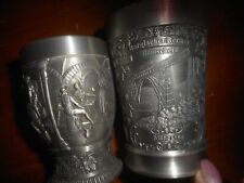 Vintage pewter goblets for sale  WORCESTER