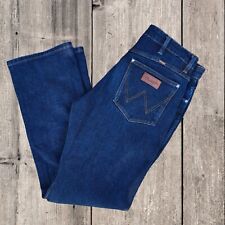 Pantalones de mezclilla para hombre Wrangler Classics Bootcut azul oscuro W34L34 segunda mano  Embacar hacia Argentina