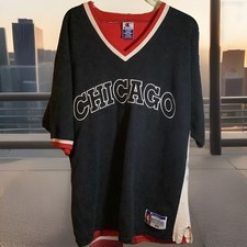 Camisa de basquete vintage Chicago Bulls Champion oficial NBA tiro GG comprar usado  Enviando para Brazil