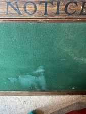 Vintage school board for sale  CREWE