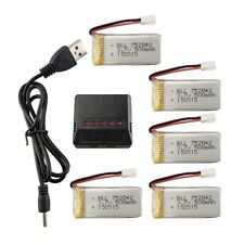 5PÇS 3.7V 500mAh 25C bateria Lipo para JJRC H31 H37 H6D Hubsan X4 FPV H107C H107D comprar usado  Enviando para Brazil