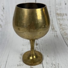 Solid brass goblet for sale  Portland