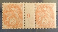 Timbres type blanc d'occasion  Billom