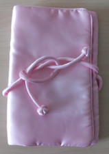 Pink satin fabric for sale  RUSHDEN