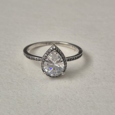 Pandora teardrop ring for sale  SWANSEA