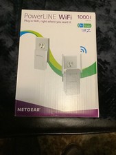 Porta Gigabit NETGEAR PowerLINE PLW1000100NAS 1000 mbps Wi-Fi comprar usado  Enviando para Brazil