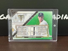 Camiseta Topps Triple Threads 2021 Aaron Judge a rayas resultados de octubre/18 segunda mano  Embacar hacia Mexico