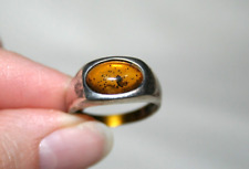 Vtg amber ring for sale  USA