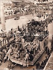 SAVONA Porto Carnevale Sfilata carro allegorico con banda musicale Foto Leoni comprar usado  Enviando para Brazil