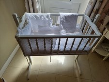 Swinging cot bed for sale  KING'S LYNN