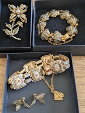 Vintage damascene bracelet for sale  STOKE-ON-TRENT