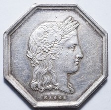 Rare jeton argent d'occasion  France