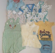 Lote de Roupas Vintage Bebê Menino Romper PJs Anos 70/80 Bryan Carters 6-18 Mo. comprar usado  Enviando para Brazil