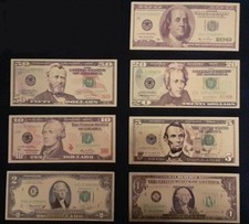 Banconote americane dollari usato  Cerveteri